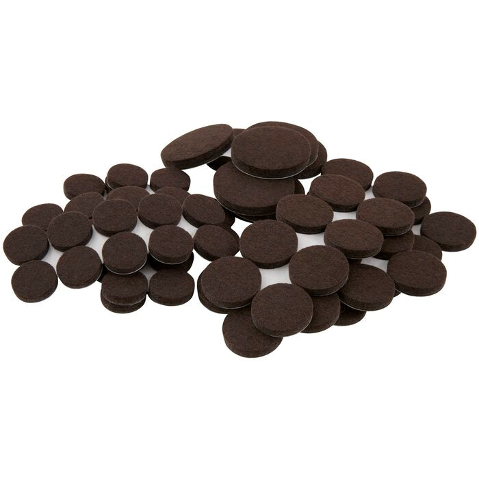 80 Piece Self-Stick Furniture Felt Pads - Woodflux